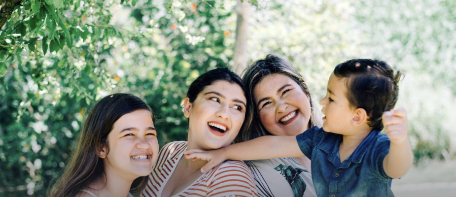 Madre de tres hijos únicos